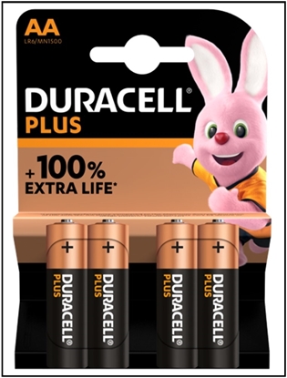 Picture of £3.49 DURACELL 4 x AA POWER + BATTERIES