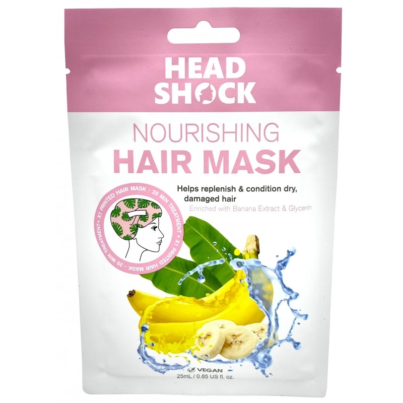  HEAD SHOCK HAIR MASK BANANA - Greenheys Sundries