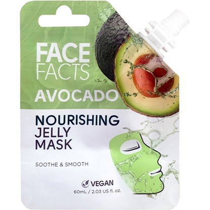 Picture of £1.00 FACE FACTS JELLY MASK AVOCADO
