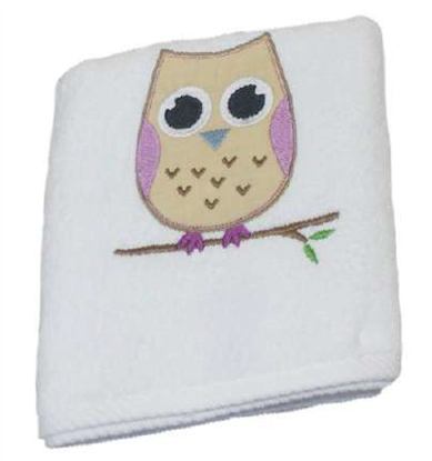 Picture of £1.99 FACECLOTH OWL DESIGN