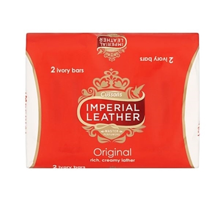 Picture of £1.50 I/LEATHER 2 x100g SOAPS ORIGINAL