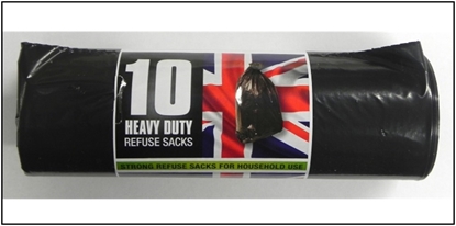 Picture of £1.29 HEAVY DUTY BIN BAGS 10's