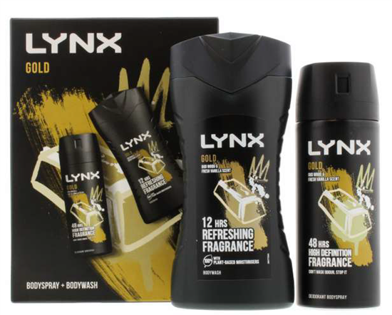 Picture of £5.00 LYNX MENS 2 PIECE GIFT SET GOLD