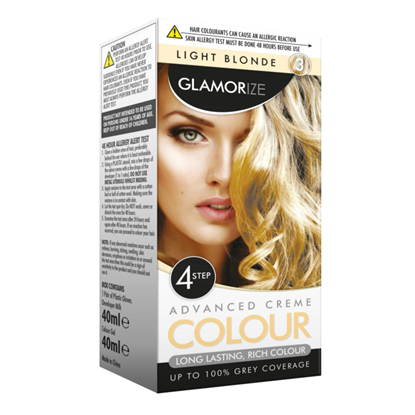 Picture of £1.00 GLAMORIZE HAIR COL. LGT BLONDE No3
