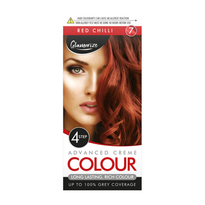 Picture of £1.00 GLAMORIZE HAIR COL RED CHILLI No7