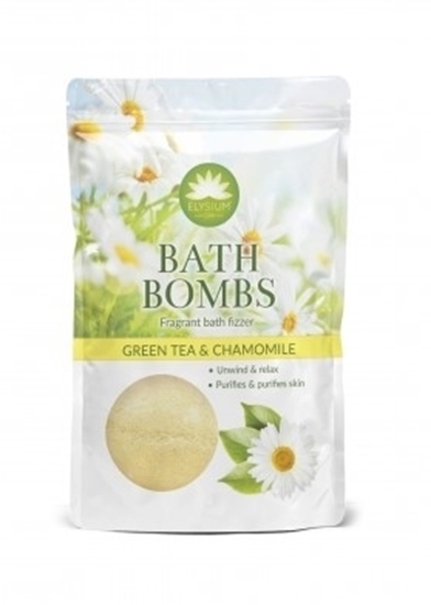 Picture of £1.00 ELYSIUM BATH BOMBS GREEN TEA