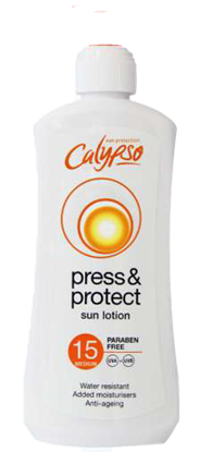 Picture of £4.99 CALYPSO 200ml FAC.15 LOTION PUMP
