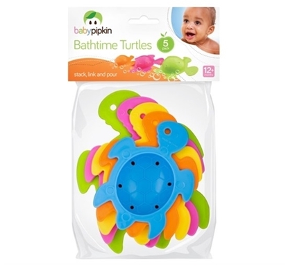 Picture of £1.99 BABY PIPKIN BATH TURTLES 5PK