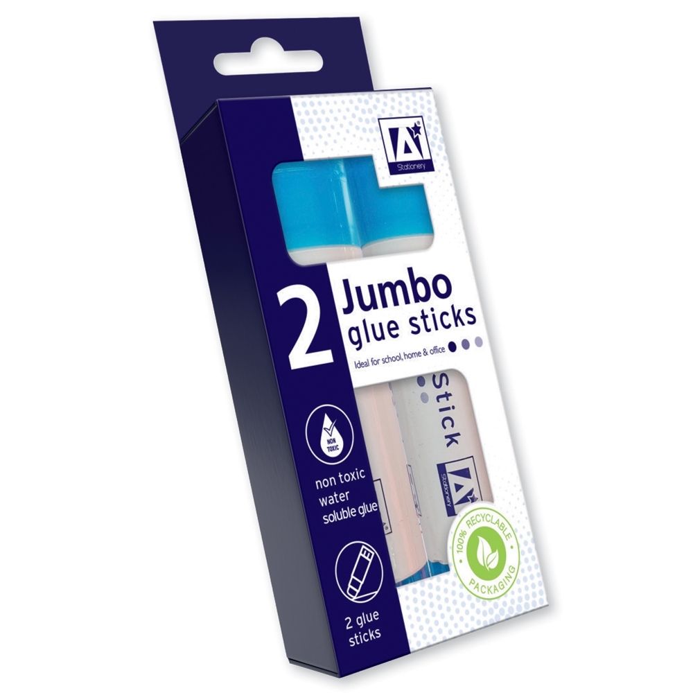 JUMBO GLUE STICKS x 2 Greenheys Sundries