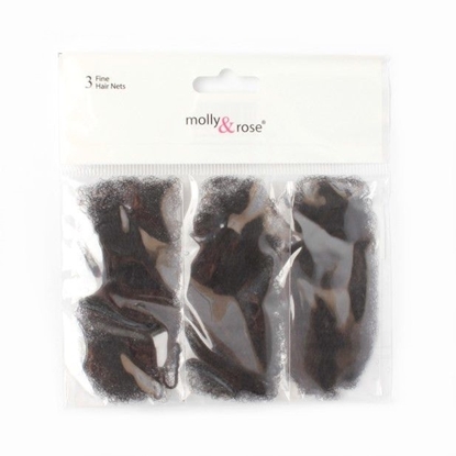 Picture of £1.00 MOLLY ROSE HAIRNETS BLACK x 3