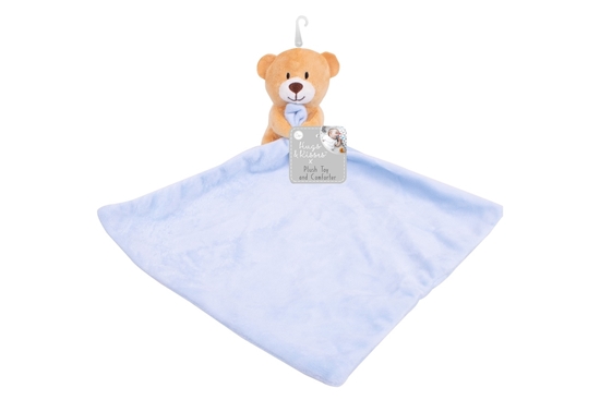 Picture of £4.99 BLUE TEDDY COMFORTER