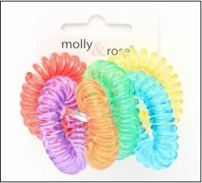 Picture of £1.00 PHONE CORD SCRUNCH. BRIGHT COL'S