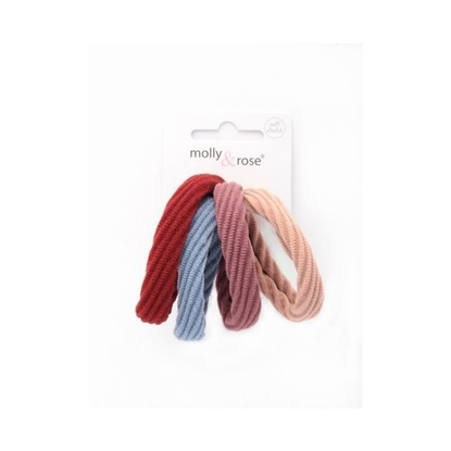 Picture of £1.00 MOLLY ROSE 4 TEXTURED ELASTICS