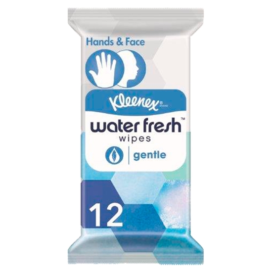 Picture of £0.59 KLEENEX WATER FRESH WIPES 12's