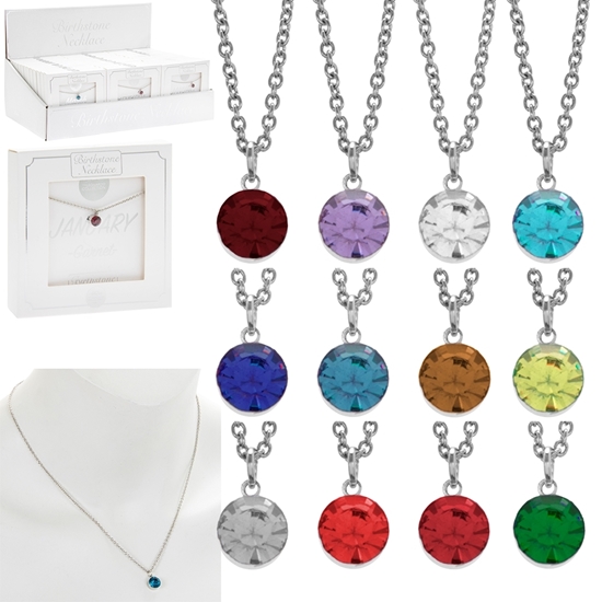Picture of £1.49 BIRTHSTONE NECKLACES