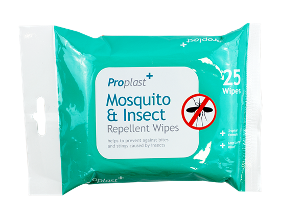 Picture of £1.00 MOSQUITO & INSECT REPEL WIPES 25's