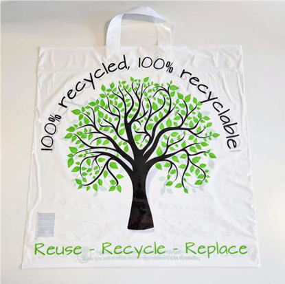 Picture of £0.15 TREE FLEXI LOOP CARRIER BAGS (500)