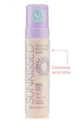 Picture of £3.99 SUNKISSED SELF TAN MOUSSE DARK