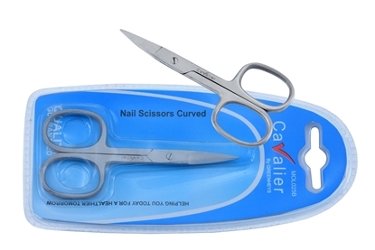 Picture of £2.99 CAVALIER NAIL SCISSORS CURVED