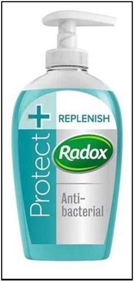 Picture of £1.00 RADOX PUMP HAND WASH PROTECT 250ml