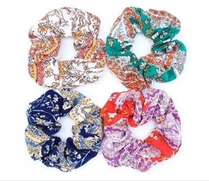 Picture of £1.00 MOLLY ROSE FLORAL SCRUNCHIES