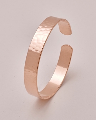 Picture of £5.99 COPPER BANGLE 3/8 BEATEN PATTERN