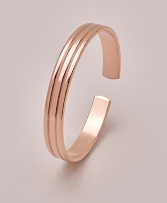Picture of £6.99 COPPER BANGLE 5/16 INDENTATIONS