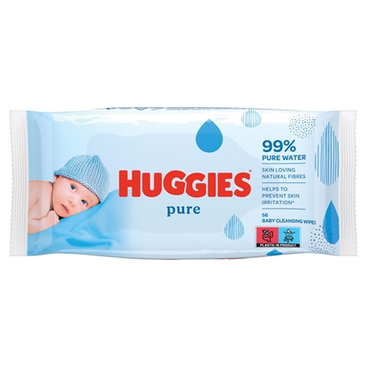 Picture of £1.25 HUGGIES BABY WIPES PURE