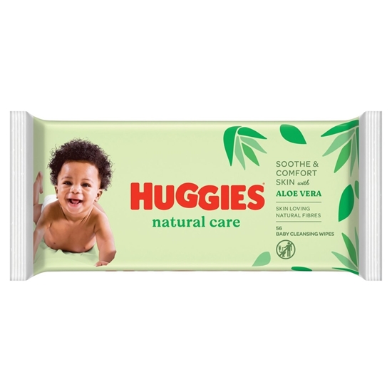 Picture of £1.00 HUGGIES BABY WIPES NATURAL