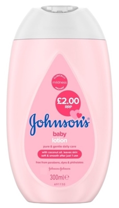 Picture of £2.00 JOHNSONS 300ml BABY LOTION