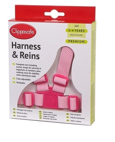 Picture of £7.99 CLIPPASAFE HARNESS PINK