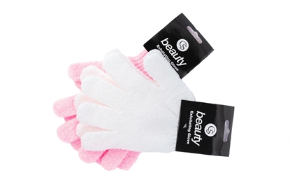 Picture of £1.00 SCRUB SHOWER GLOVES x 2
