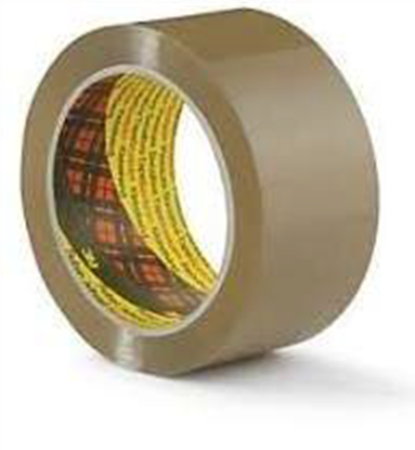 Picture of BROWN PACKAGING TAPE ROLLS 48mm X 132M