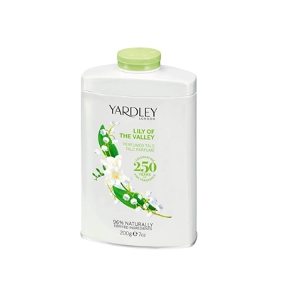 Picture of £10.00/7.50 LILY OF THE VALLEY TALC 200G