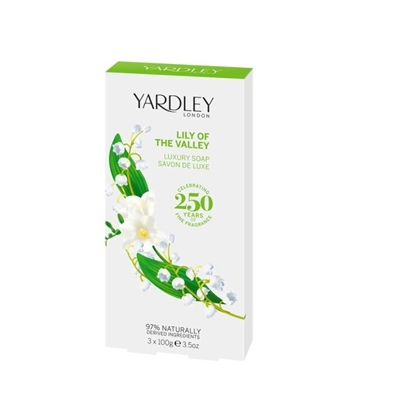 Picture of £13.00/9.75 LILY OF THE VALLEY SOAPS 300