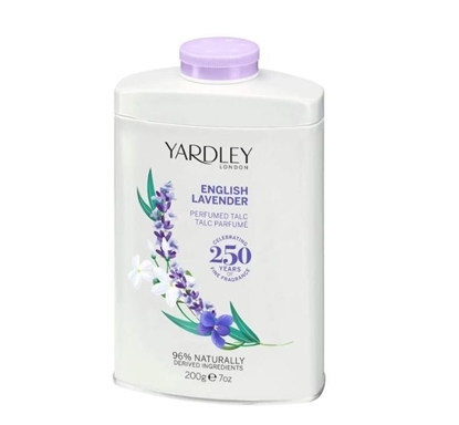 Picture of £10.00/7.50 YARDLEY LAVENDER TALC 200G