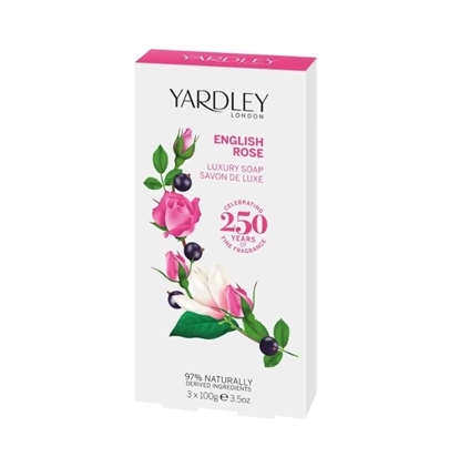 Picture of £13.00/9.75 YARDLEY ROSESOAP TRIO 100Gx3
