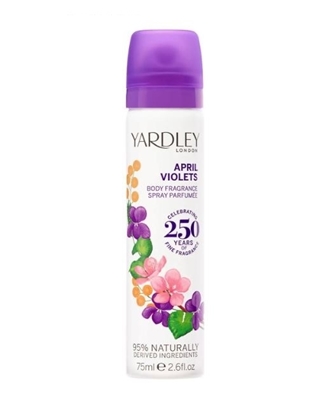 Picture of £2.49/1.99 APRIL VIOLETS BODY SPRAY 75ML