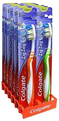 Picture of £1.00 COLGATE TOOTHBRUSH ZIG ZAG MED