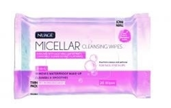 Picture of £1.00 MICELLAR FACE WIPES TWIN PACK
