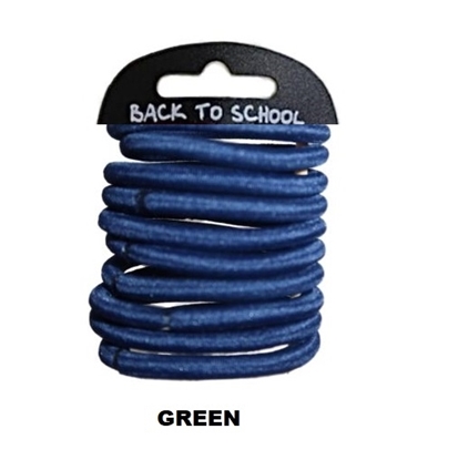 Picture of £1.29 BACK TO SCHOOL ELASTICS GREEN
