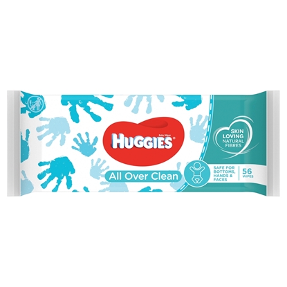 Picture of £1.00 HUGGIES BABY WIPES ALL OVER CLEAN