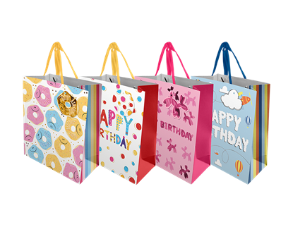 Picture of £1.29 KIDS ASSORTED LARGE GIFT BAGS