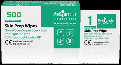 Picture of £0.03 SKIN PREP WIPES (500)