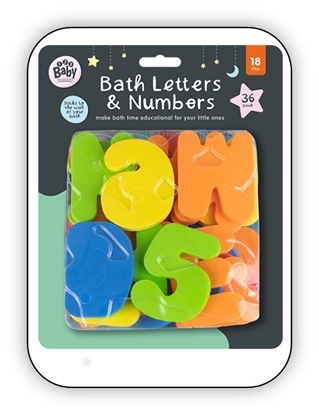 Picture of £2.99 BABY LETTERS 1-2-3 BABY
