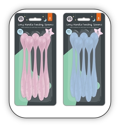 Picture of £1.99 BABY FEEDING SPOONS 1-2-3 BABY