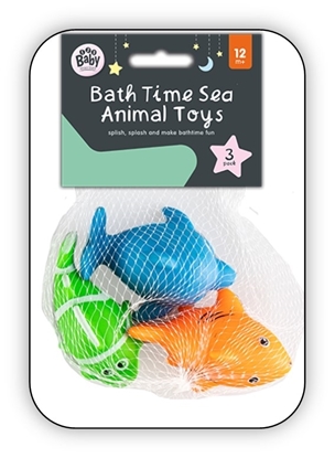 Picture of £2.49 BATH SEA ANIMALS 1-2-3 BABY