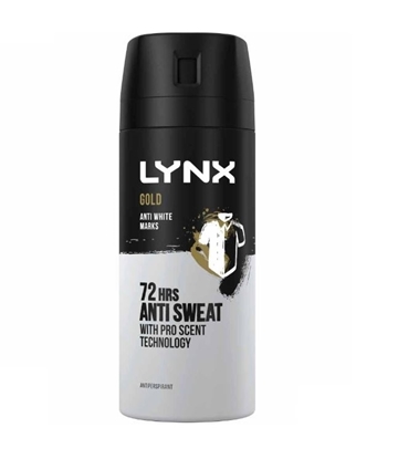 Picture of £3.49 LYNX 150ml ANTI-PERSP GOLD