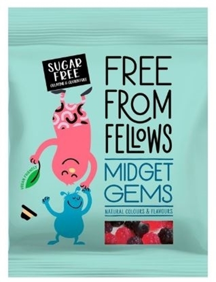 Picture of £1.50 FREE FROM FELLOWS 70g MIDGET GEMS
