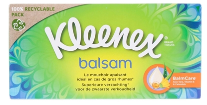 Picture of £1.79 FACIAL TISSUES 3 PLY KLEENEX BALSM